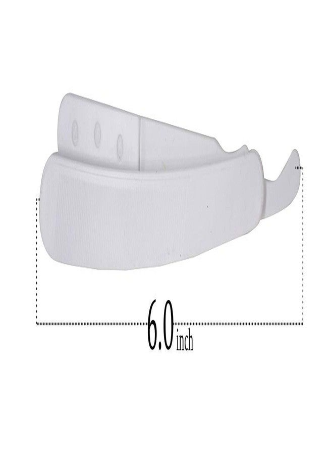 Foreign Holics Disposable Shaving Razors with Shaving Brsuh for Men White Brsitle - Image 5